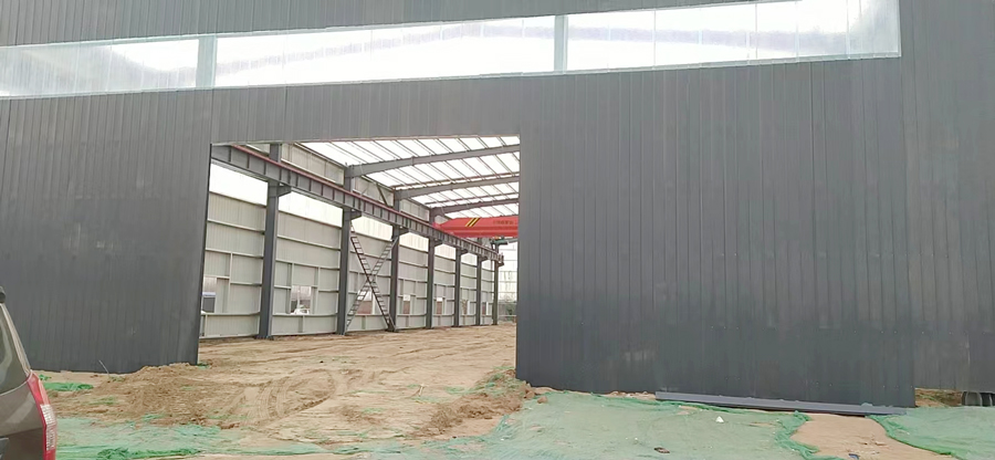 Steel structure---Steel shed and laboratory construction