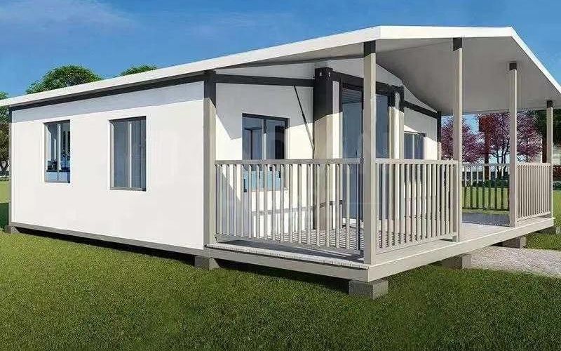 European Expandable Container House with Balcony Tiny House