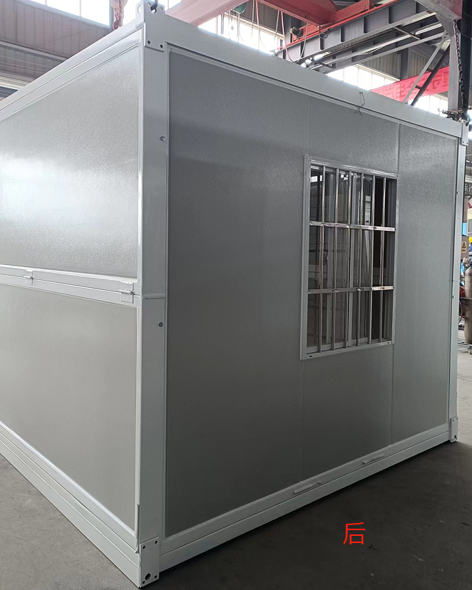 Folding container house -end 10 sets - exported to Poland