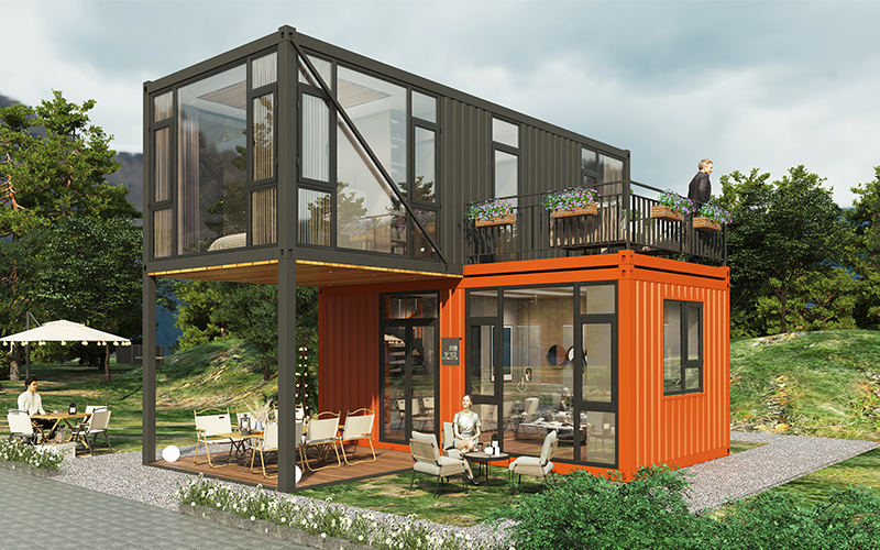 The market demand for prefabricated container villas