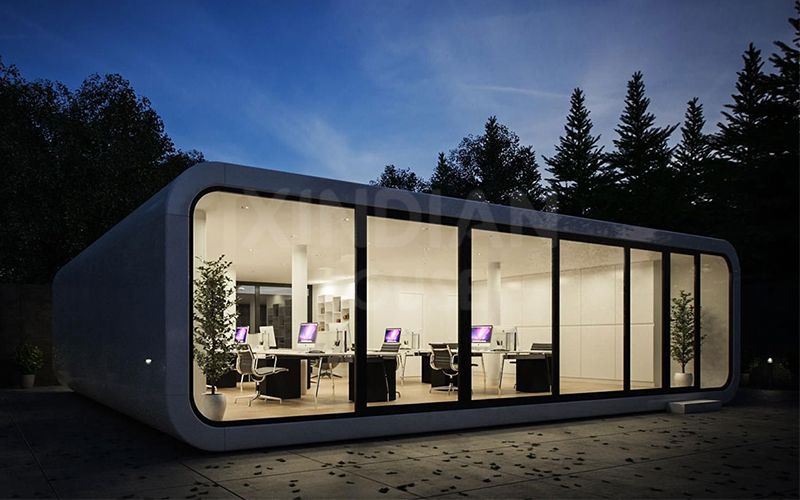 Apple Cabin Capsule Frame House