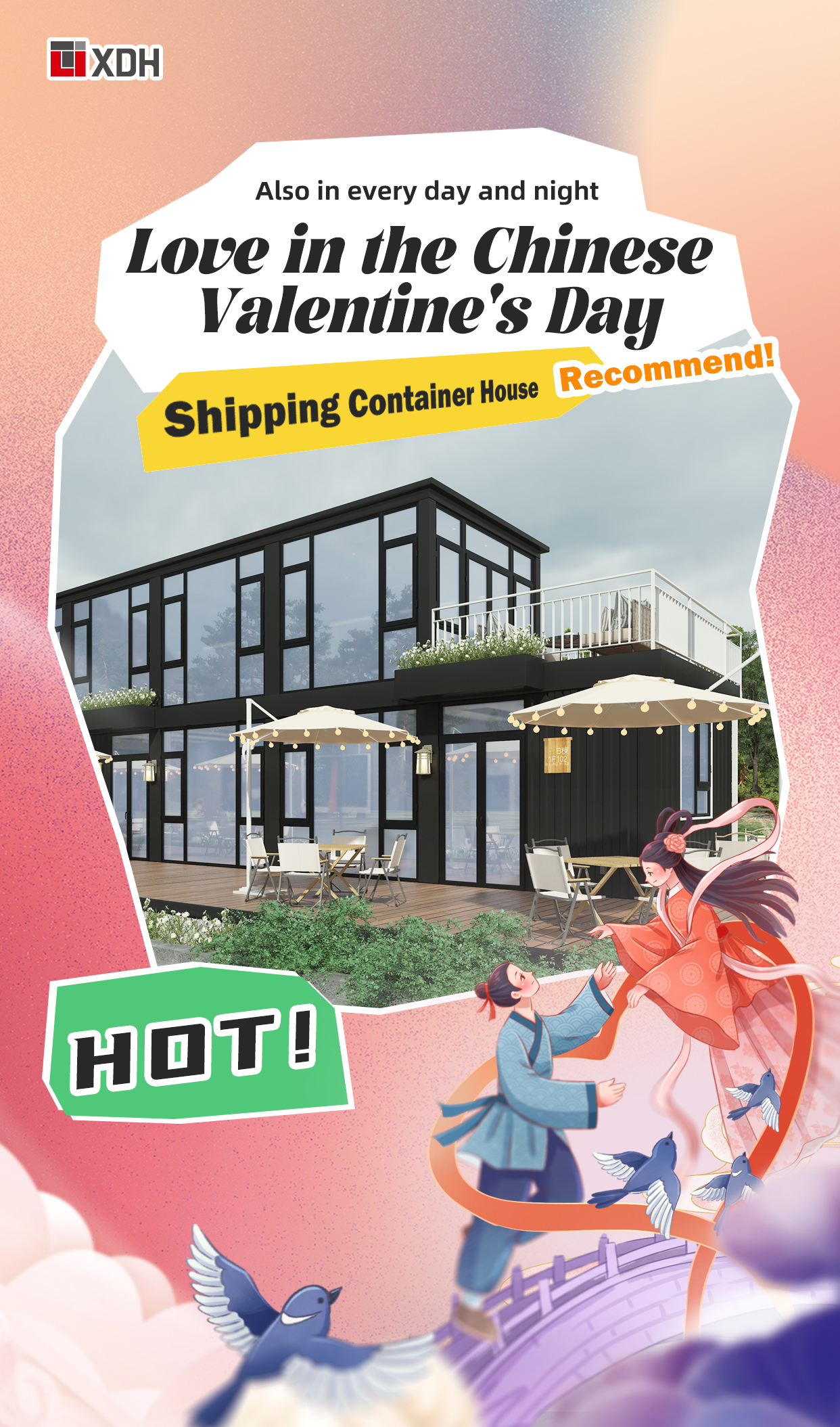 Hebei Xindian Construction Engineering Co., Ltd. wishes you a happy Chinese Valentine's Day