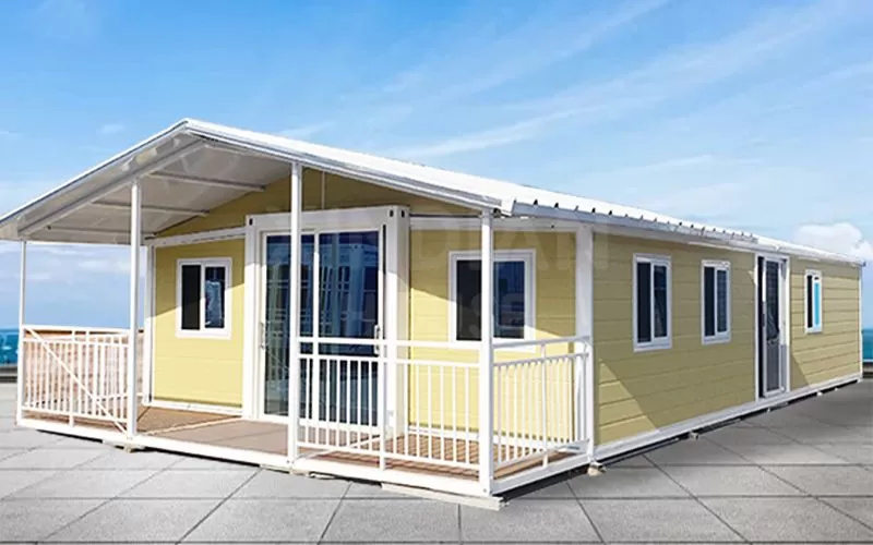 Expandable Prefab 4 Bedroom Container House With Bathroom Toilet