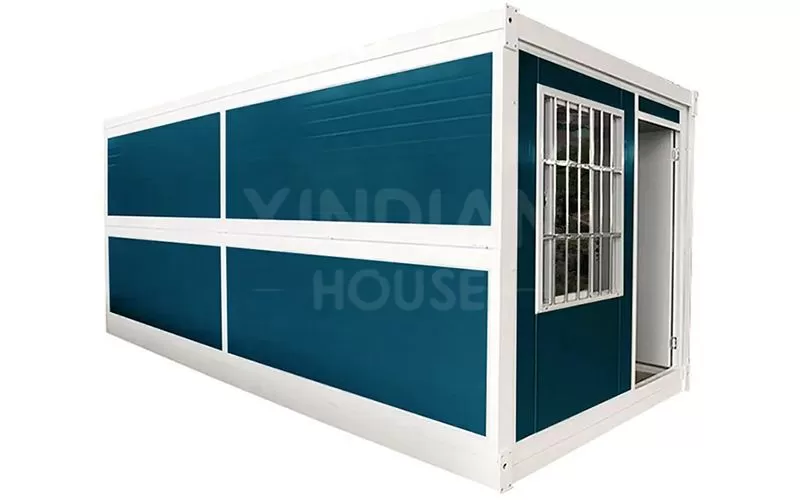 China portable shipping modular prefab folding living homes