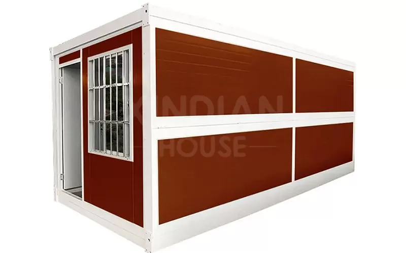 China portable shipping modular prefab folding living homes