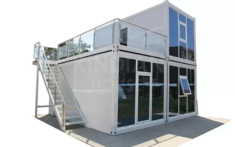 two story china folding container house 40 ft expandable container house