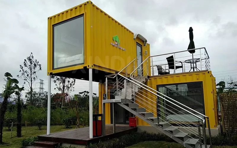 High quality cheap house prefab house villa movable prefabricated Container House