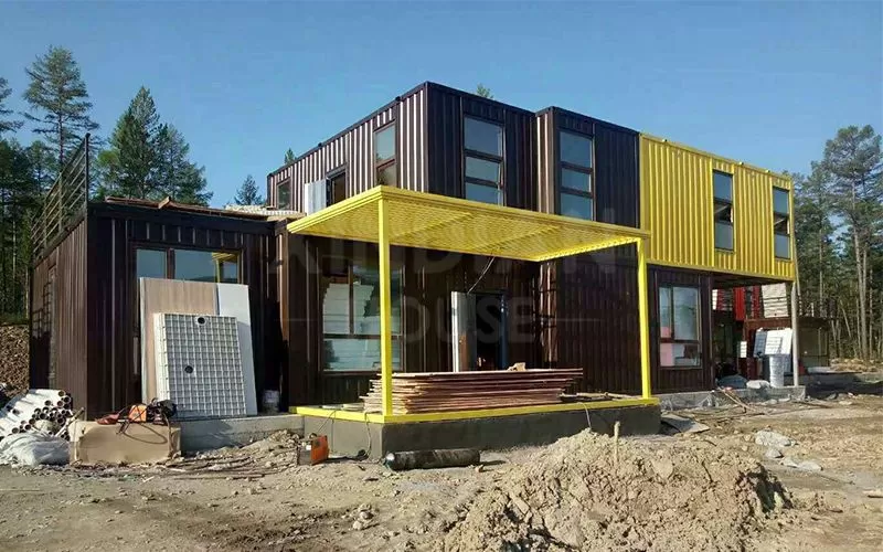 High quality cheap house prefab house villa movable prefabricated Container House