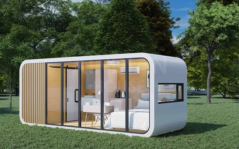 Prefab House Mobile Working House Office Pod Apple Cabin