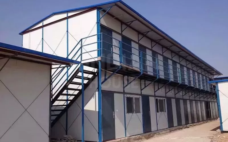 ready houses concrete prefabricated home double storey prefabricated house