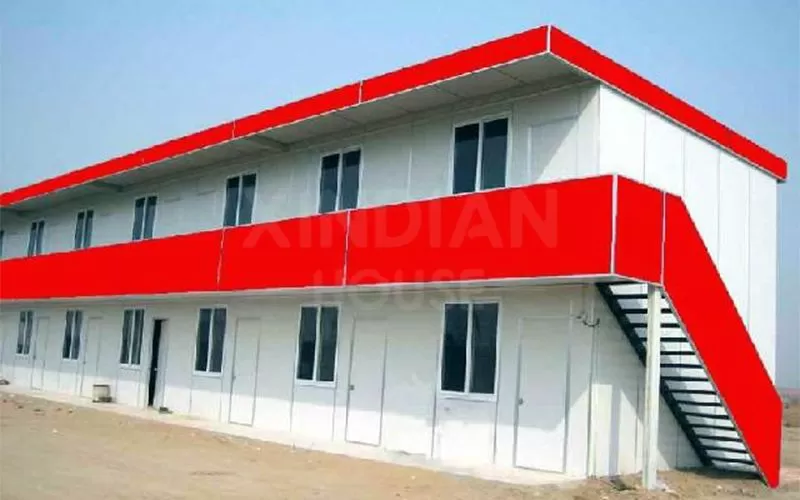 ready houses concrete prefabricated home double storey prefabricated house