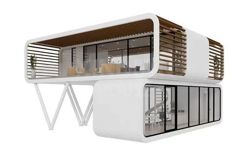 Detachable Modern Design Luxury Prefab Modular House With Convenience And Comfort Apple Cabin