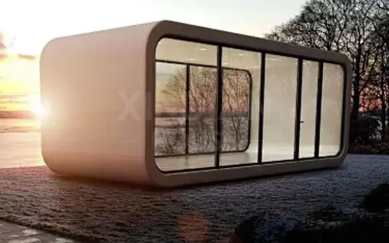 apple building home cabin house capsule smart capsul house trade apple cabin office simple hotel