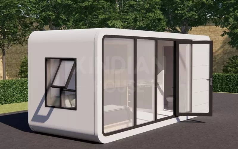 China High Quality Prefab Luxury 20ft Tiny House Container Office Capsule Living Room For Sale