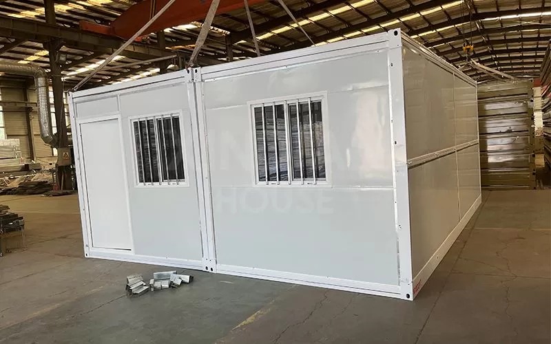 High Quality Foldable Office Modular Low Cost Housing Folding Prefabricated Homes