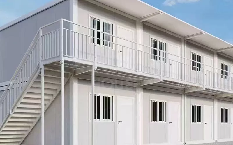 Z-Prefabricated Foldable Buildings Apartment Hotel Dorm Home Prefab Z-Type Folding Container House