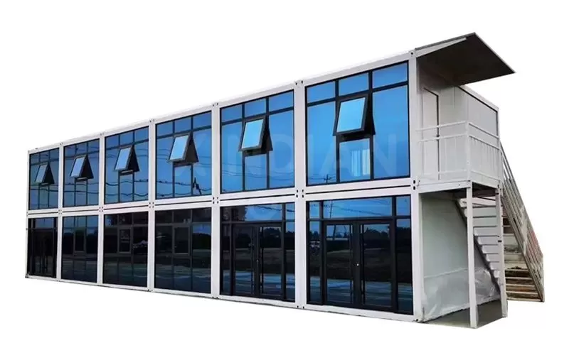 Z-Prefabricated Foldable Buildings Apartment Hotel Dorm Home Prefab Z-Type Folding Container House