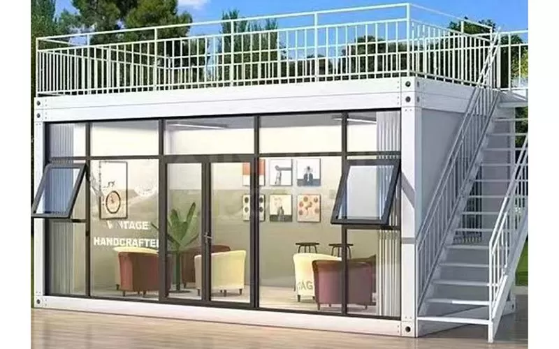 easy quickly assemble panel prefab modular tiny Detachable container house