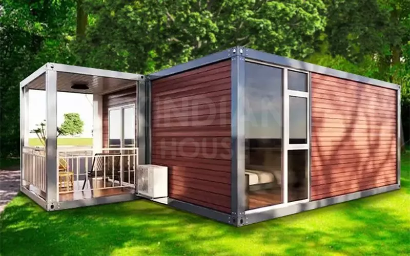 Detachable new design flat pack mobile office or storage container house living 40ft flat pack