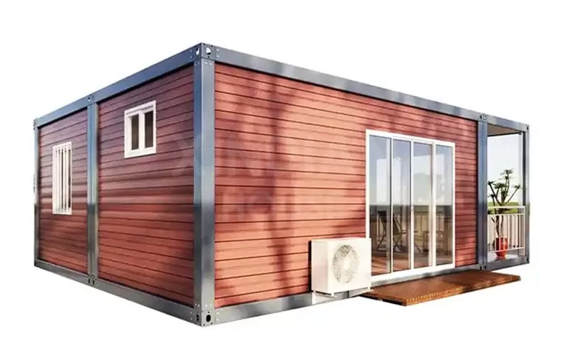 Detachable new design flat pack mobile office or storage container house living 40ft flat pack