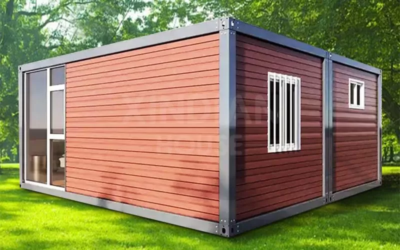 Detachable new design flat pack mobile office or storage container house living 40ft flat pack