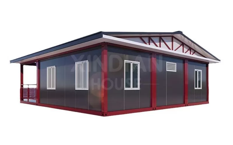 competitive price packed type container houses luxury flat pack cheap detachable with bathroom