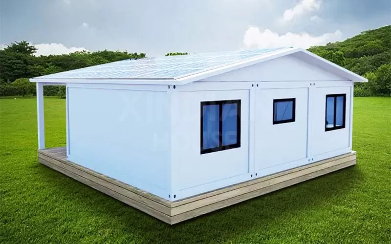 competitive price packed type container houses luxury flat pack cheap detachable with bathroom