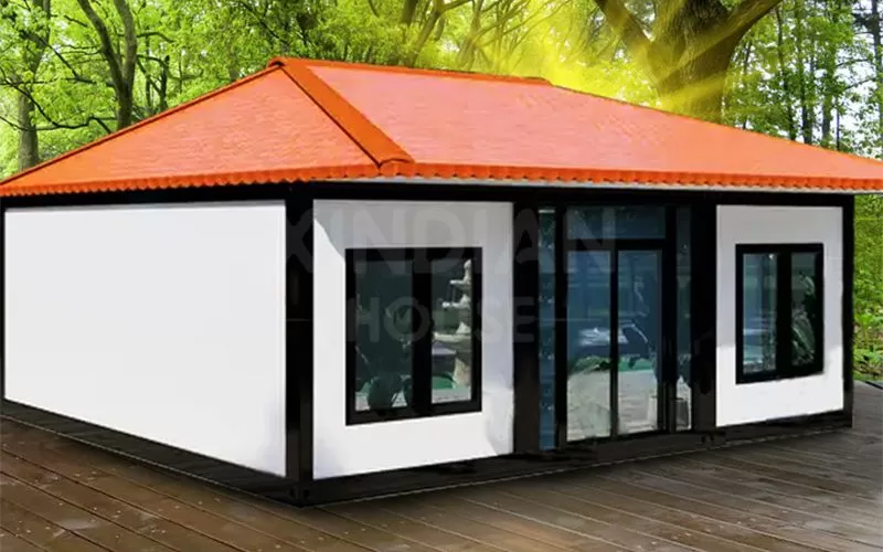 competitive price packed type container houses luxury flat pack cheap detachable with bathroom