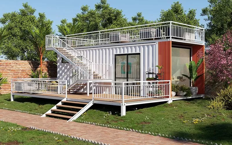 prefabricated container home house villa container house