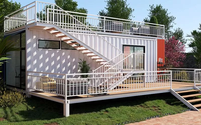 prefabricated container home house villa container house