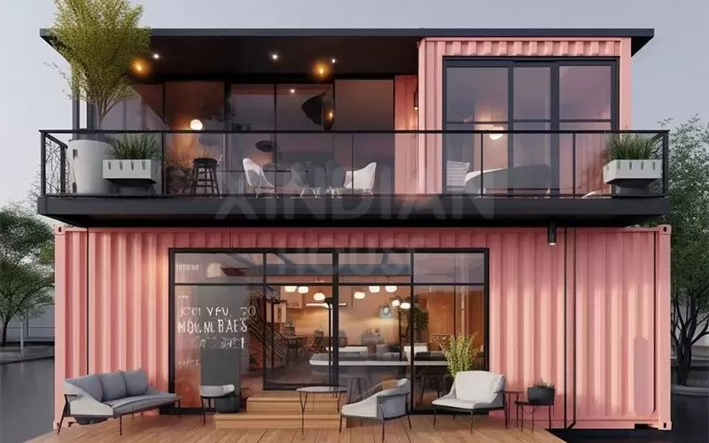 Easy Build Mobile prefabricated luxury villa prefab Living shipping house container  modular