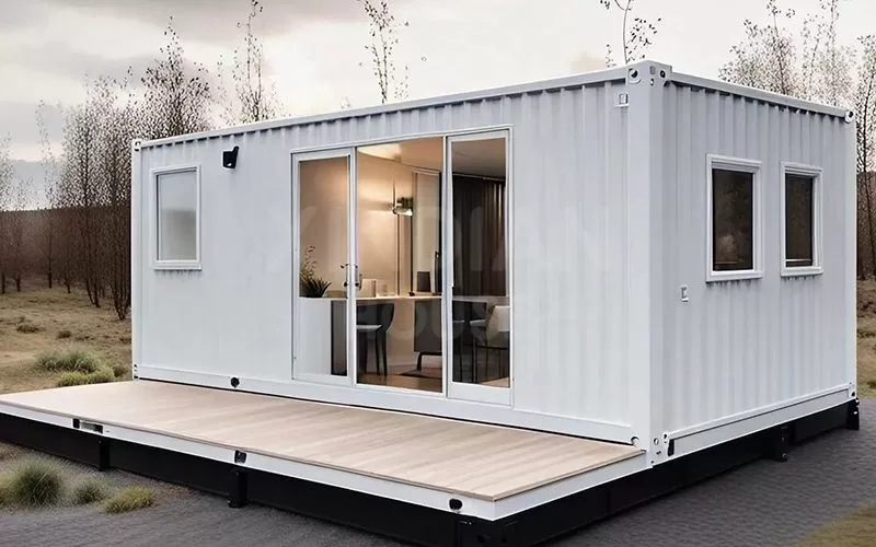 Container house Movable Prefabricated  House for villa Cheap prefab villa home/Coffee Shop