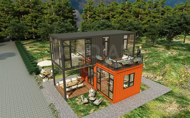 container houses luxury room villa modular container house