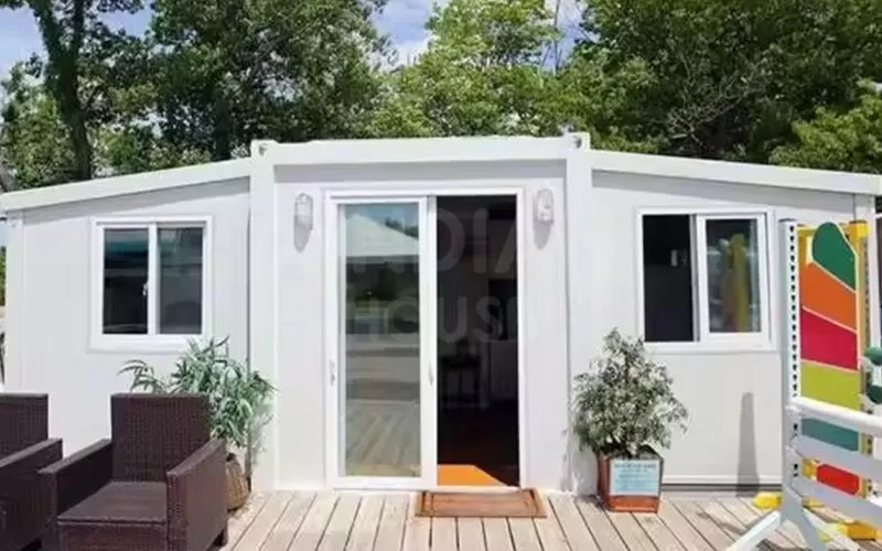 Expandable Shipping Container Frame House Prefabricated Prefab Modern Luxury Villa Home Customized Office Mall Small Home CN;HEB