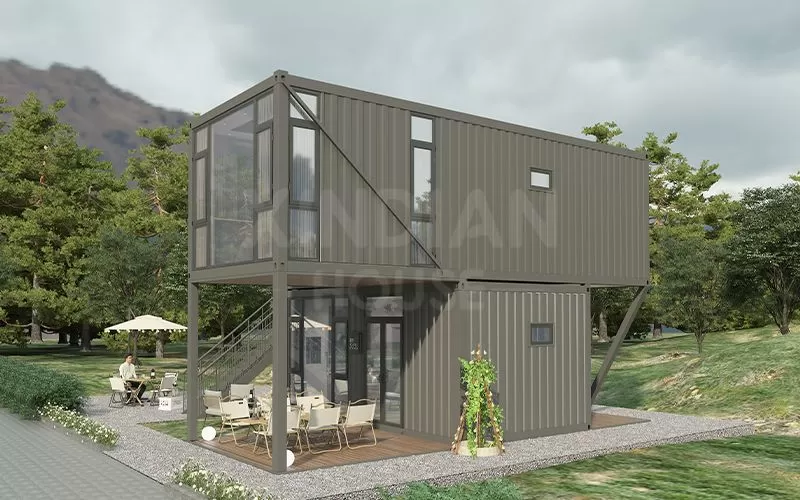 Luxury Two-Story Prefab Villa Modular Prefabricated Shipping Container House