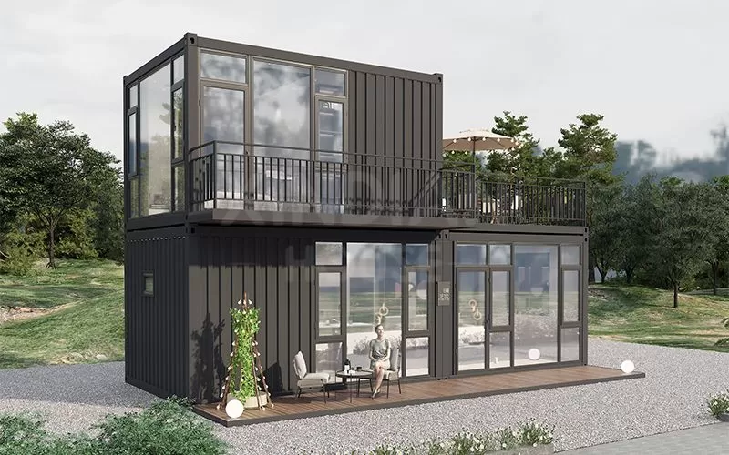 popular 3 bedroom prefab prefabricated customized villa