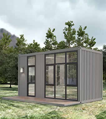 Packaged shipping container houses have their own unique advantages and features for use as a office