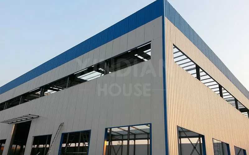 Prefabricated Frame Structure Prefabricated Warehouse Steel Structure Building