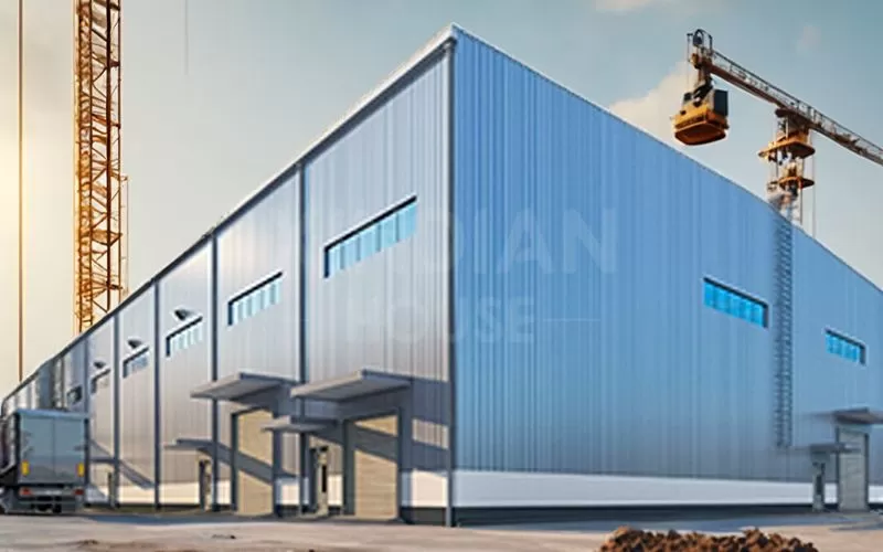 Custom Hot Galvanized prefab construction Steel Structure Buildings/ Warehouse/Workshop China