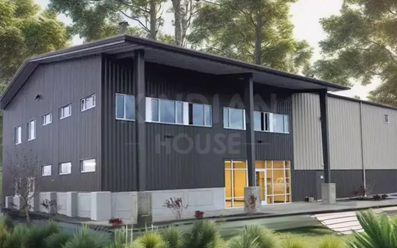 Prefab Warehouse Custom Steel Structure Steel Frame Building Factory Large Space Prefabricated Workshop