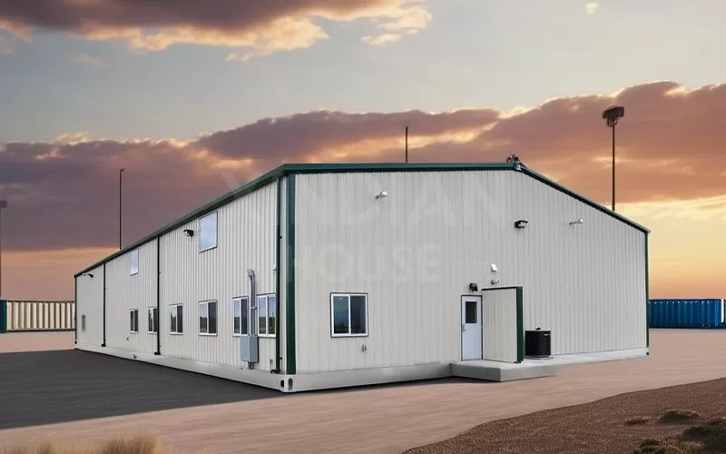 Prefab Warehouse Custom Steel Structure Steel Frame Building Factory Large Space Prefabricated Workshop