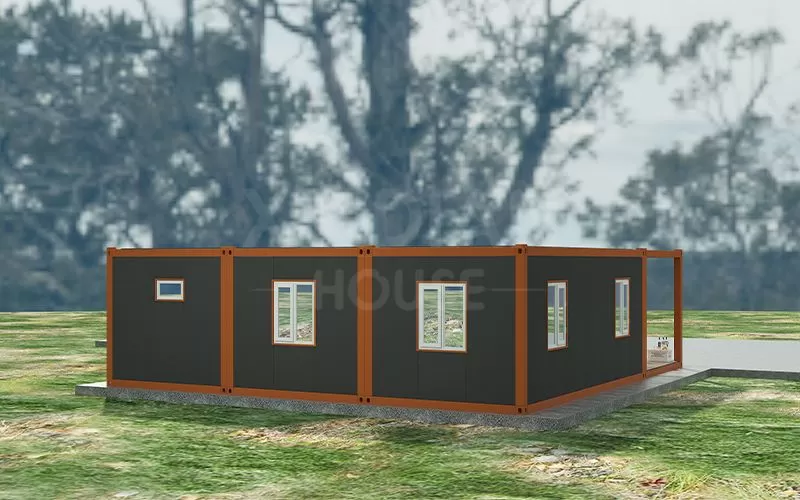 3 modular flat pack container home luxury container house