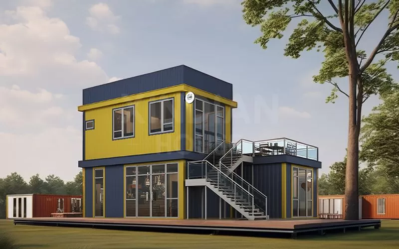 supply golden supplier container house cafe container pop up coffee shop restaurant