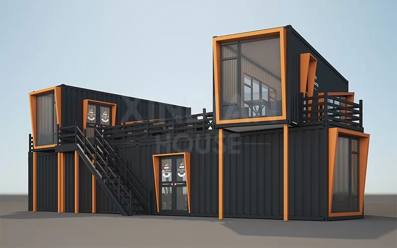 Flexible Luxury Simple Design Fast install modular Prefabricated Steel house villa