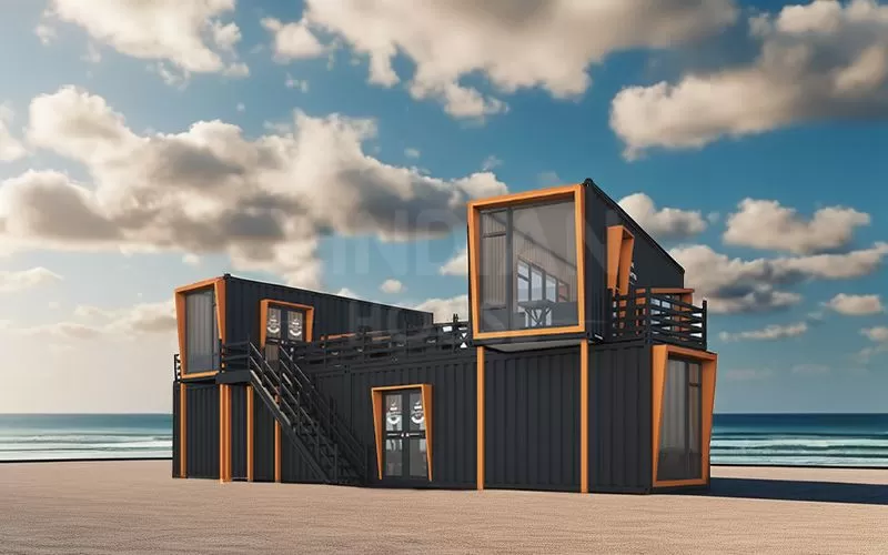 Flexible Luxury Simple Design Fast install modular Prefabricated Steel house villa