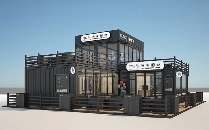 Factory price  luxury modular prefab house china  shop prefabricated office prefabr hotel