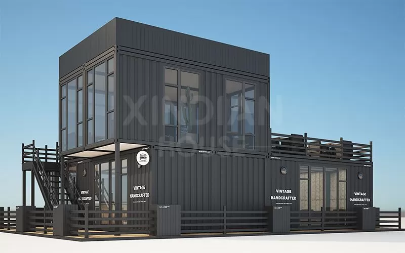 Factory price  luxury modular prefab house china  shop prefabricated office prefabr hotel