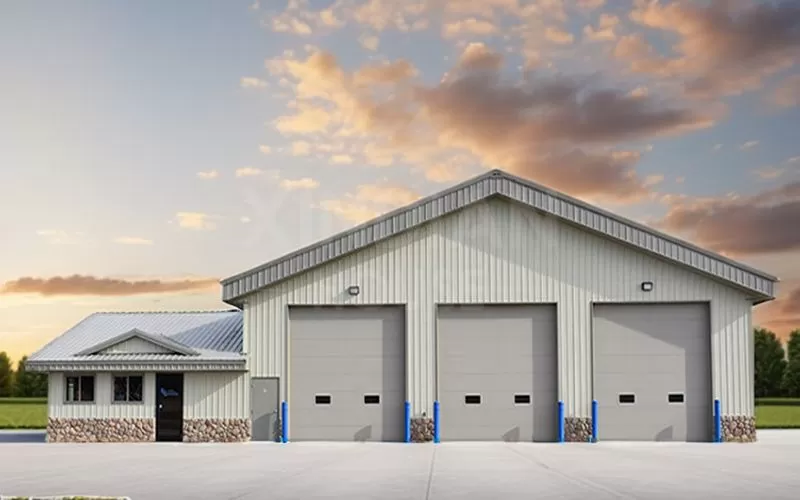 car parking farm steel structure house self prefab workshop storage warehouse