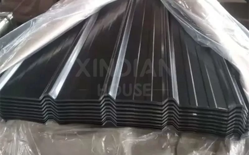 Color Steel Pressure Plate Corrugated Tile Color Coated Steel Sheet Galvanized Corrugated Sheet