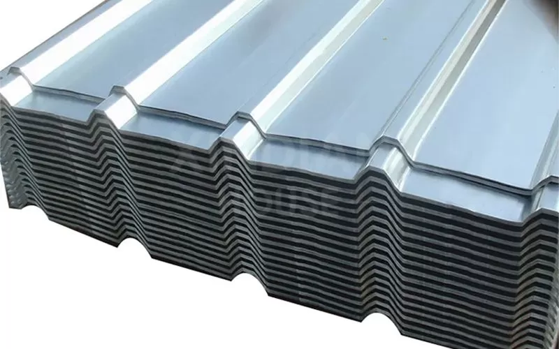 Color Steel Pressure Plate Corrugated Tile Color Coated Steel Sheet Galvanized Corrugated Sheet